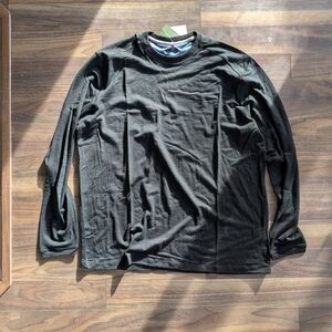 NWT Ibex Black Long Sleeve Men's Tee